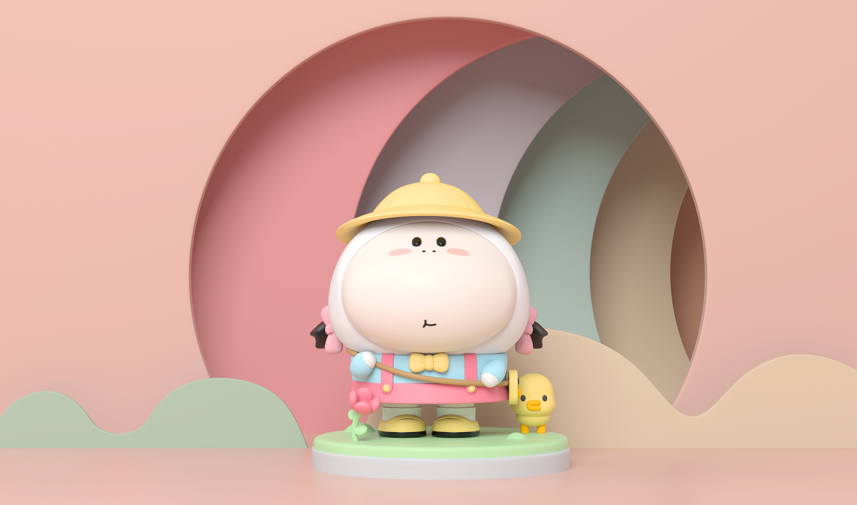 潮玩 新品 三尺童子