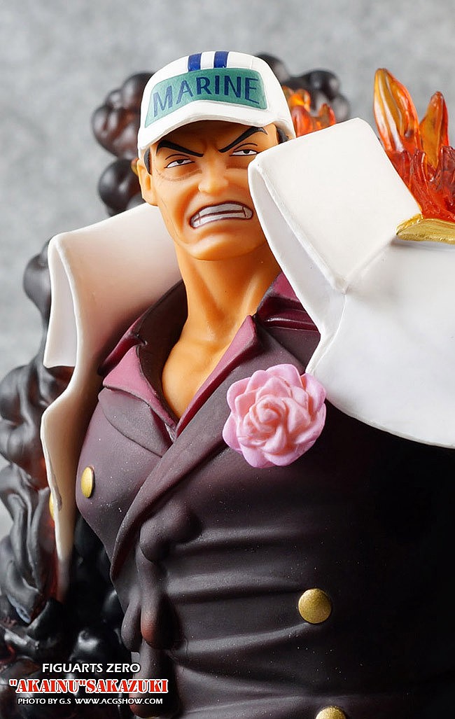 万代figuarts zero 海贼王 - 海军上将 赤犬 对战版