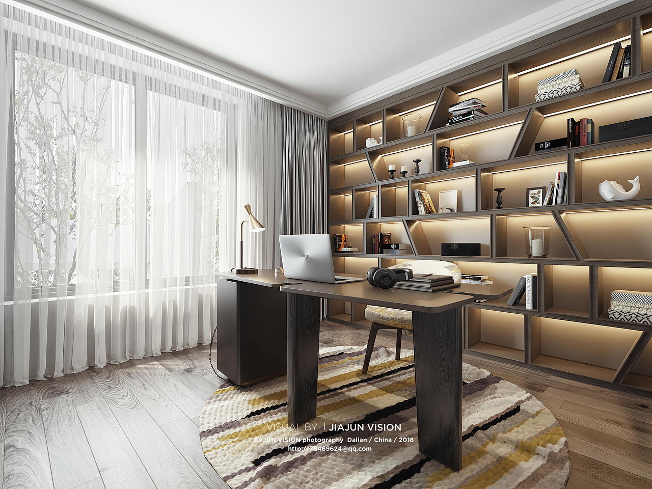 现代别墅空间表现