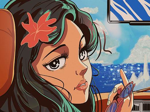 临摹喜欢的风格