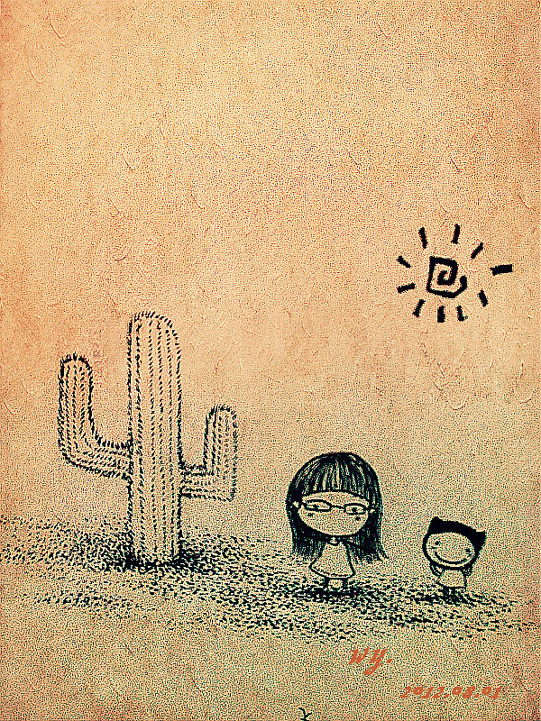 燥热的空气,咸味蔓延,
满身都是刺得小暴脾气,<br>假小子,肆意宣泄自己的情绪,<br>有一天,她也会开出美丽的花,<br>绽放。<br><br>