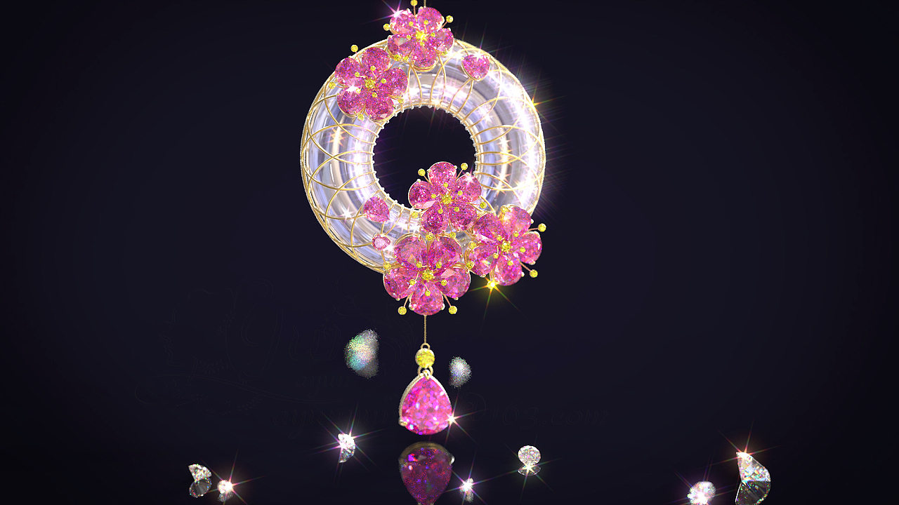 a-Yun原创珠宝设计.梅香如故