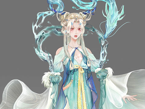 龙族主题套装角色设计