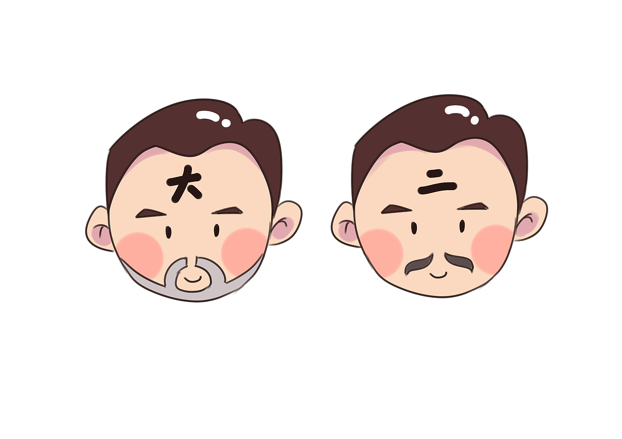 海尔兄弟新媒体插图（2017年5月）（图ZODg2NTY0MTI=） - 商业插画 - 站酷设计师守望那片海原创素材 - 站酷ZCOOL