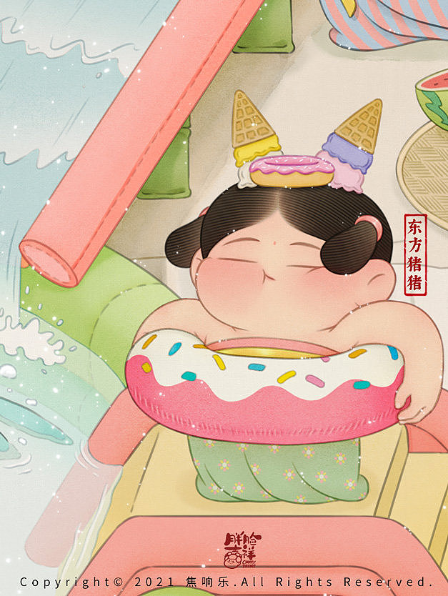 胖脸吉祥2021年第三季度总结（图ZMjcyMjg5MTgw） - 创作习作 - 站酷设计师焦响乐原创素材 - 站酷ZCOOL