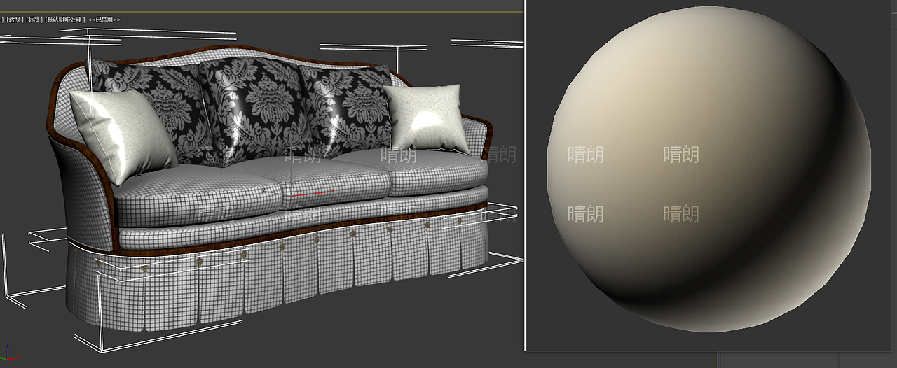 欧式雕花家具一组（图ZMjM5MjAzNjI4） - 生活用品 - 站酷设计师嘉宅建模原创素材 - 站酷ZCOOL