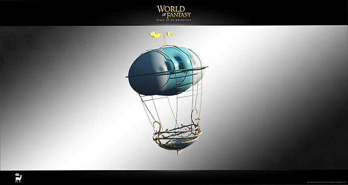 场景中的飞船和树屋都是先草图设计，然后建模再整合入场景