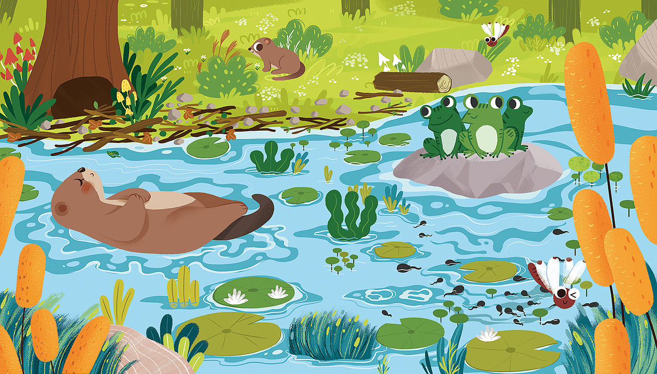 乐乐趣翻翻书《揭秘小世界-森林》