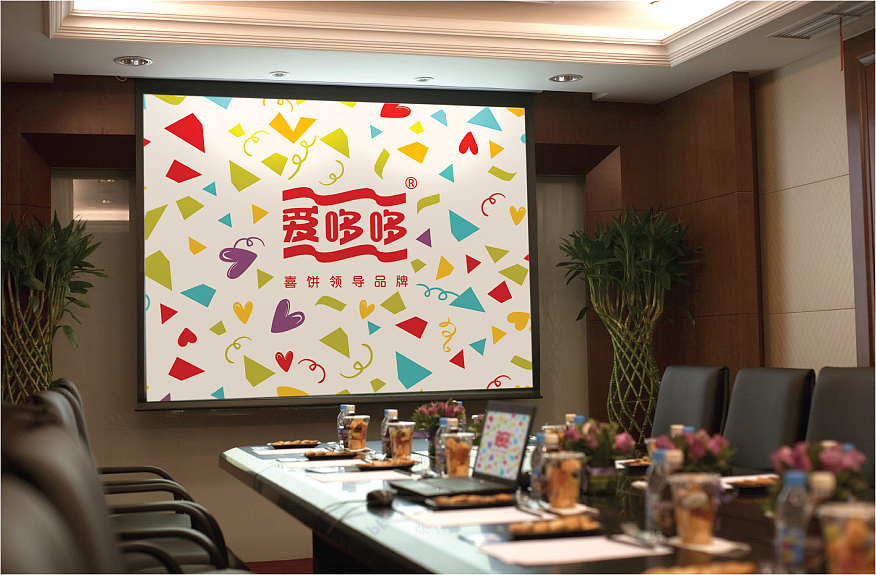 互联网喜饼销量冠军－爱哆哆VI设计（硕谷设计）喜糖、喜蛋、诞生礼、儿童、电商、标志LOGO商标、淘宝（图ZMTI1NzQyMzI=） - 品牌 - 站酷设计师硕谷设计原创素材 - 站酷ZCOOL