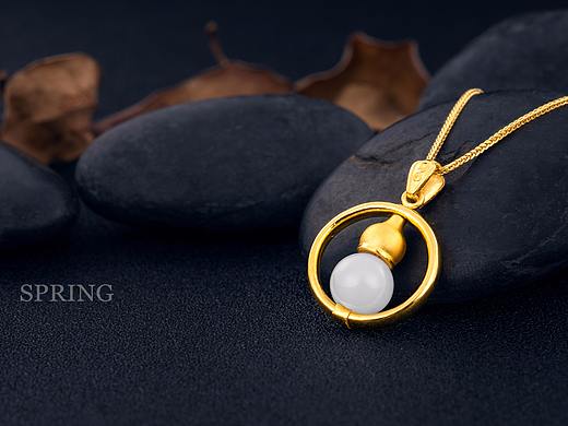 珠宝摄影 金镶玉