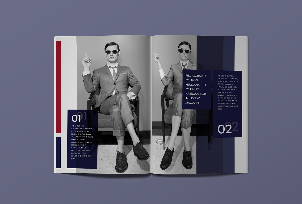 原创thombrowne宣传册