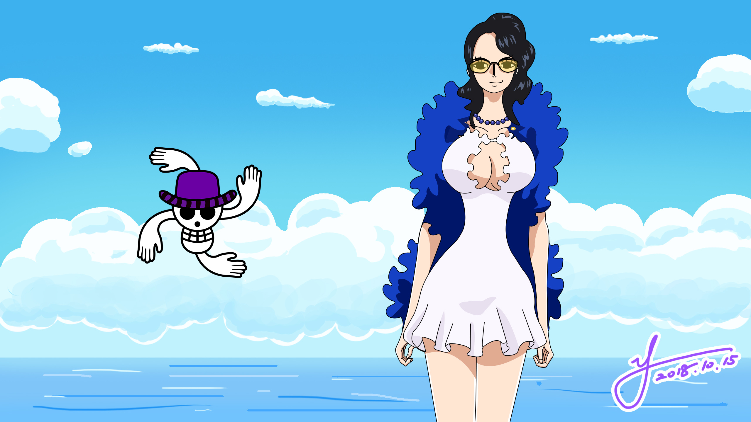 个人绘画作品-童年回忆篇【海贼王】(2018)