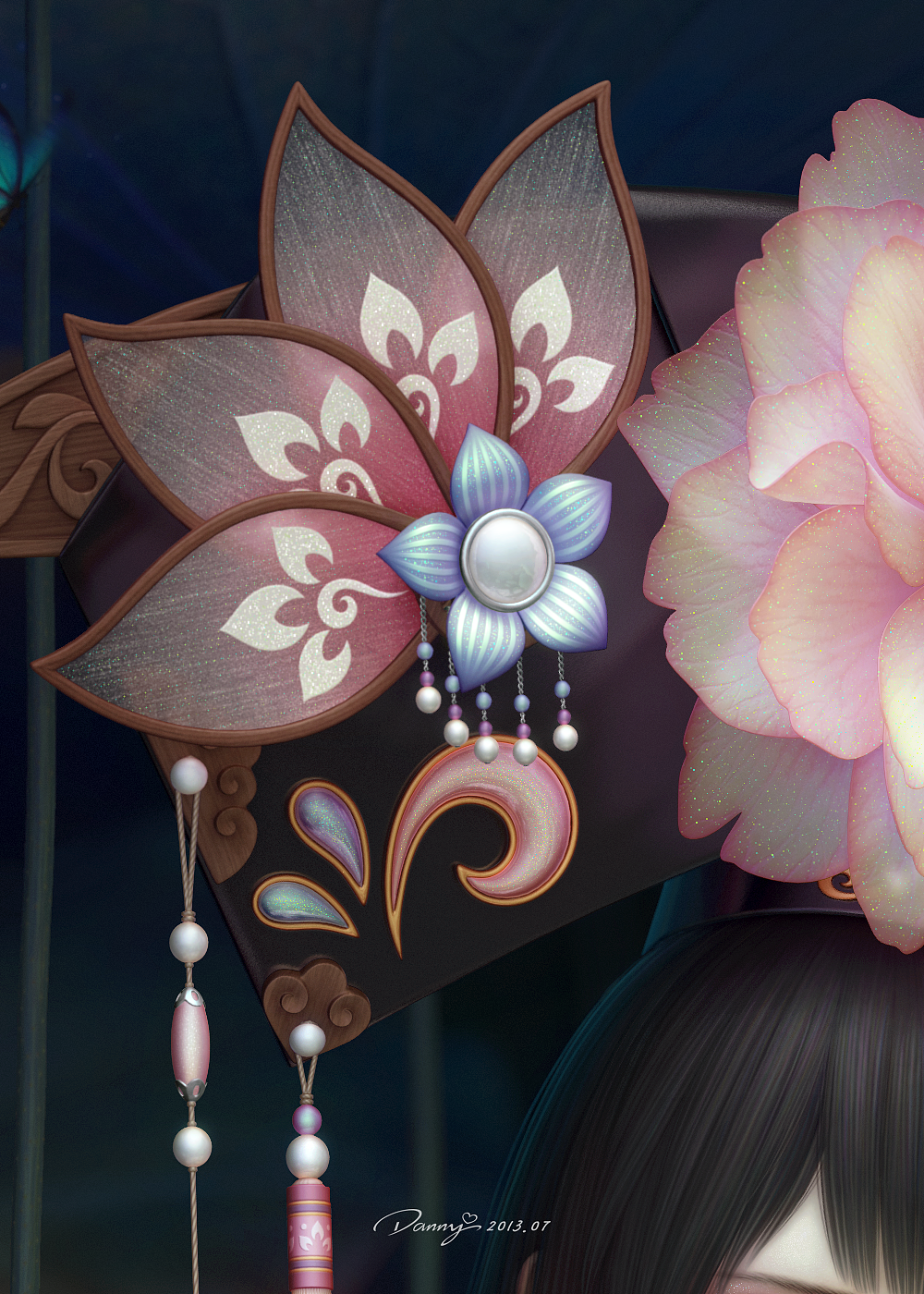 《双生花》2013-原创（图ZMjg3MjI3Mzgw） - 人物/生物 - 站酷设计师Danny妮妮原创素材 - 站酷ZCOOL