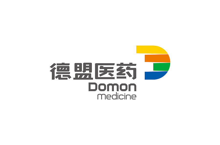 德盟医药|用了几块颜色做品牌视觉营销