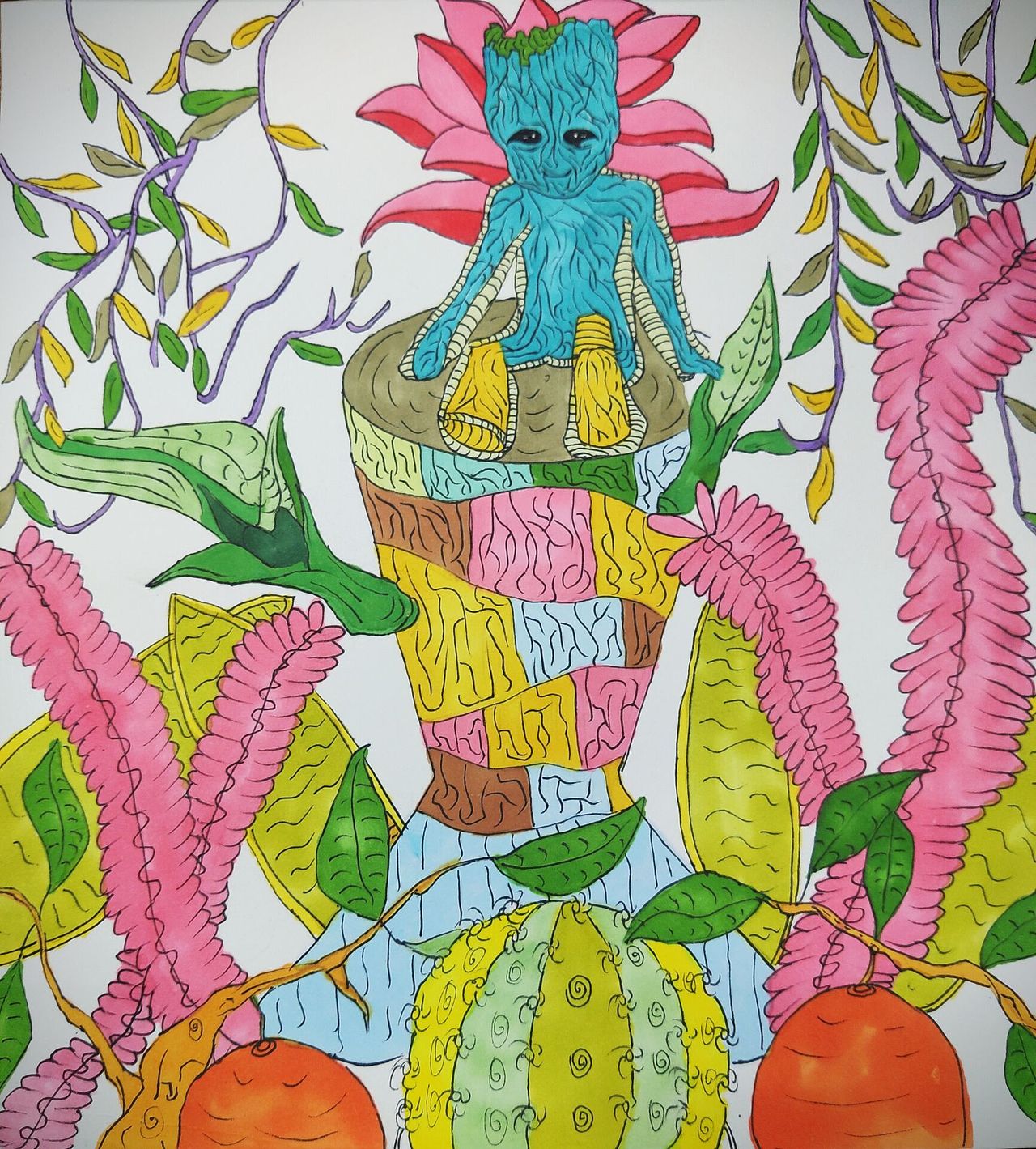 《装饰与图案》视传19-3 植物纹样设计