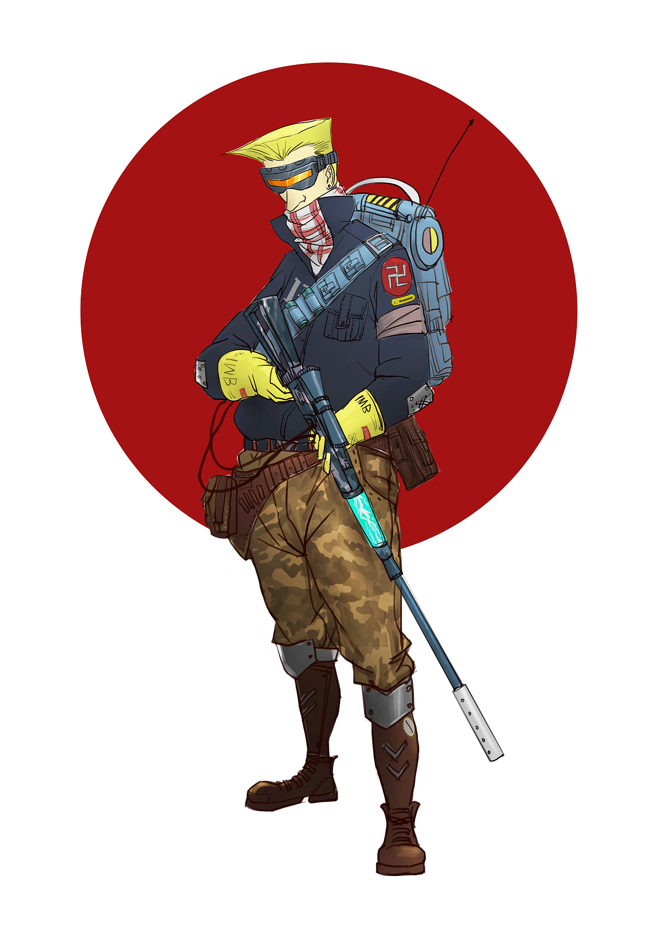 练习‖一组废土角色设计