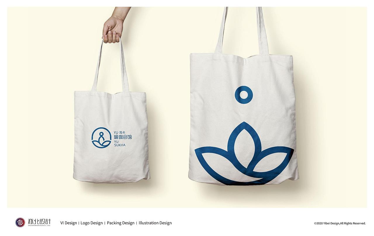 瑜伽教育logo设计提案