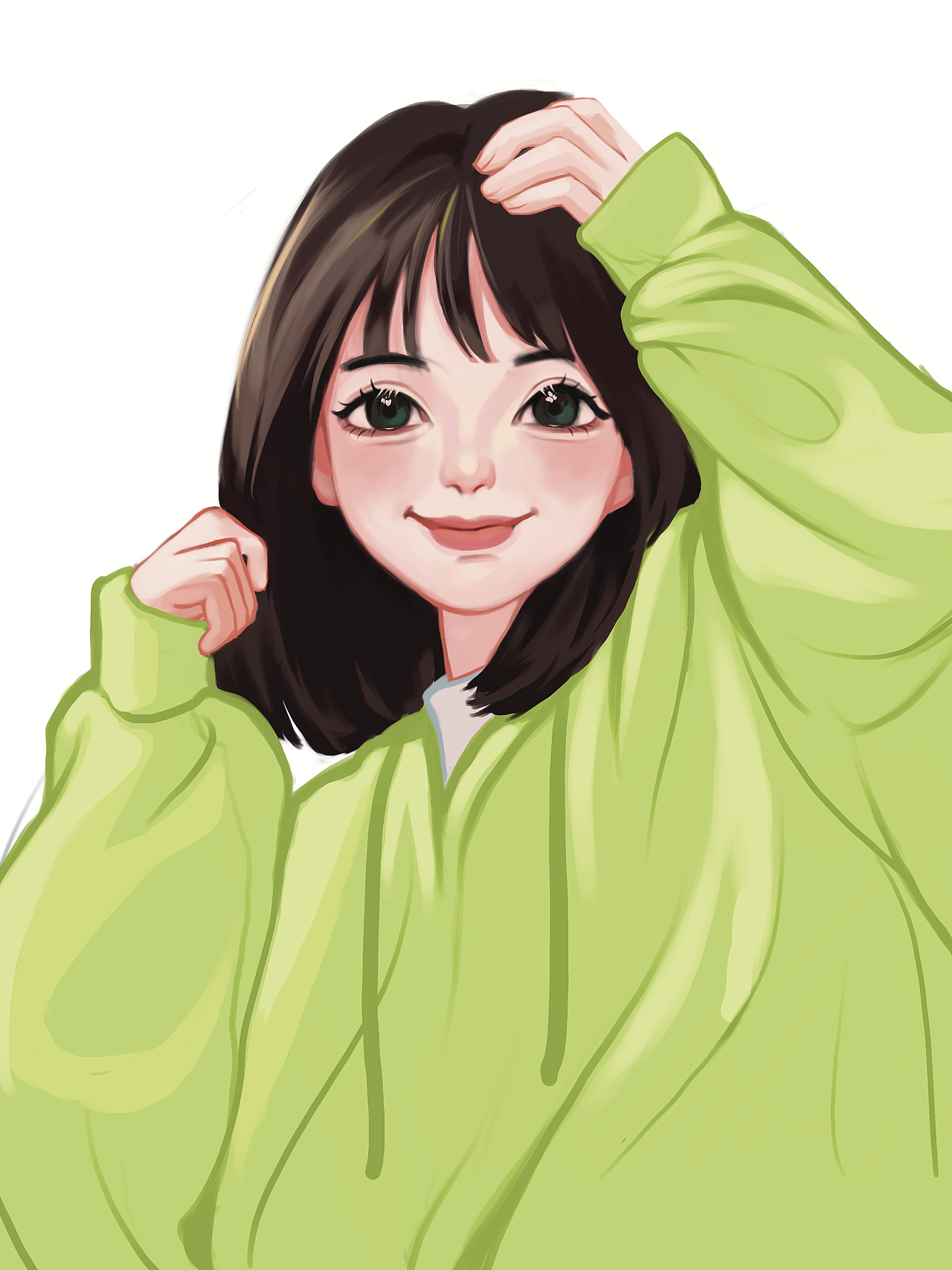 头像练习（图ZMzI5NzU4Mjg4） - 创作习作 - 站酷设计师荔枝果冻12138原创素材 - 站酷ZCOOL