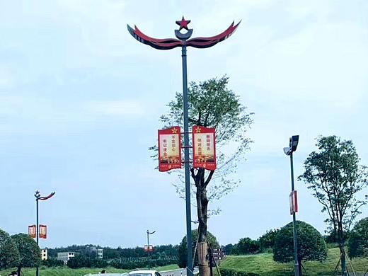 延安市南泥湾红色文化景观道路灯
