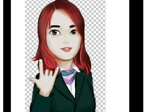 红发小美女涂鸦（个人主页-ZMjkwNTkzMjA=） - 游戏原画 - 站酷设计师Waylon1原创素材 - 站酷ZCOOL