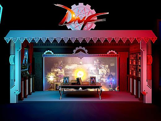 壹零壹DNF舞美电竞游戏活动场景氛围创意设计