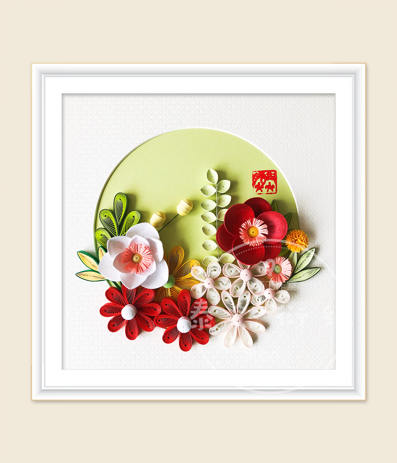 原创衍纸作品~小品