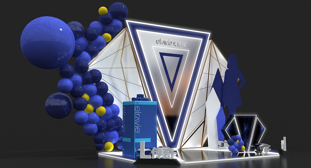 钻石美陈 户外dp点 合影区 拍照点