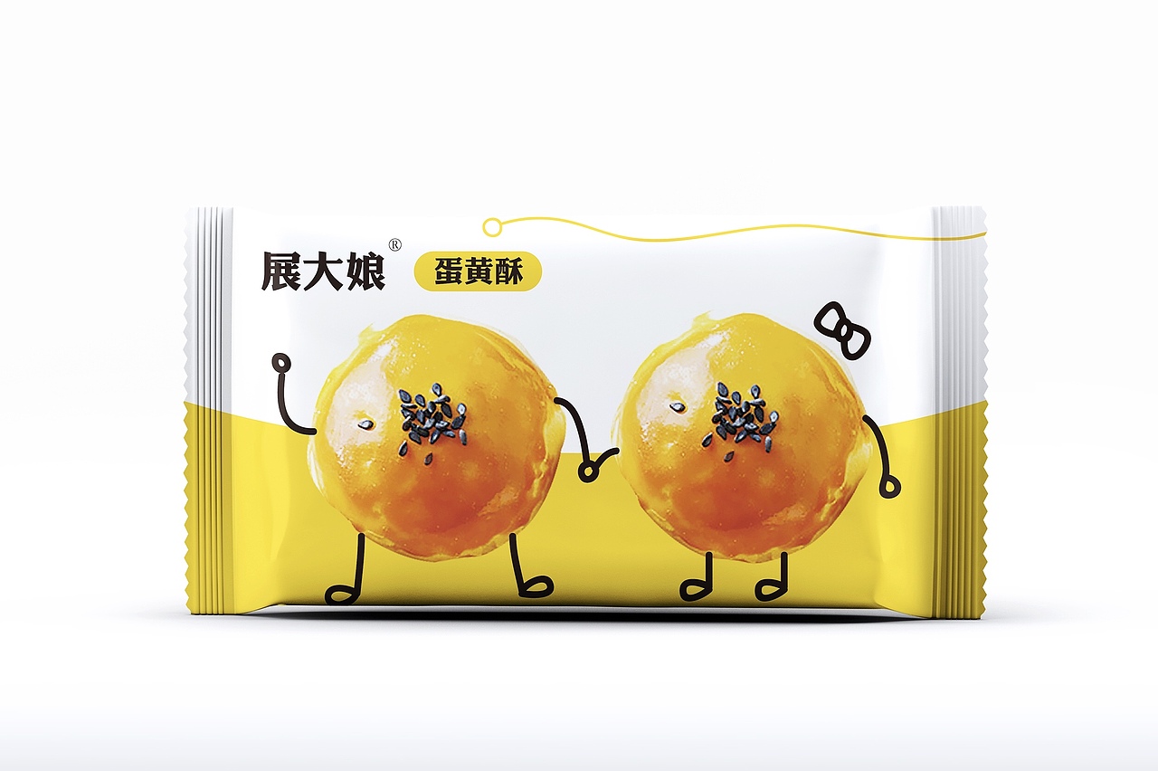 展大娘蛋黄酥 包装设计