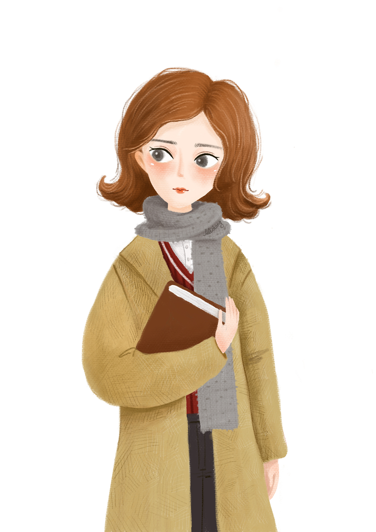 图书封面手绘及图书设计