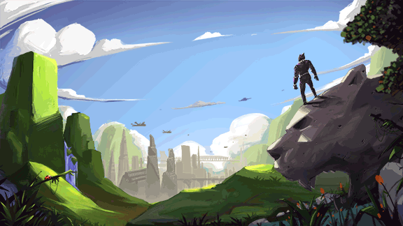 《黑豹》（图ZMTA4MjUwMTY0） - 创作习作 - 站酷设计师GORGEOUS_高三欠原创素材 - 站酷ZCOOL