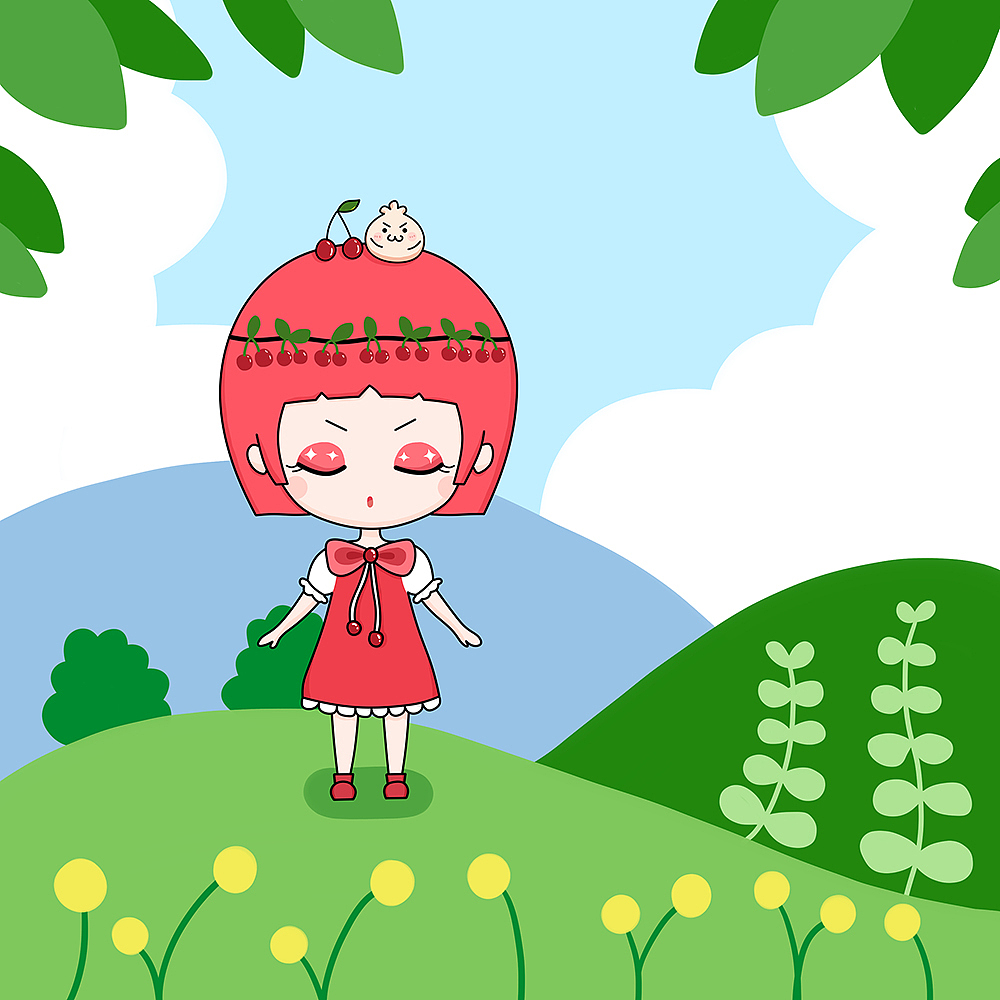 唐包子-《水果包子系列》（图ZMjQzNTc5MDk2） - 儿童插画 - 站酷设计师蛇皮僵原创素材 - 站酷ZCOOL