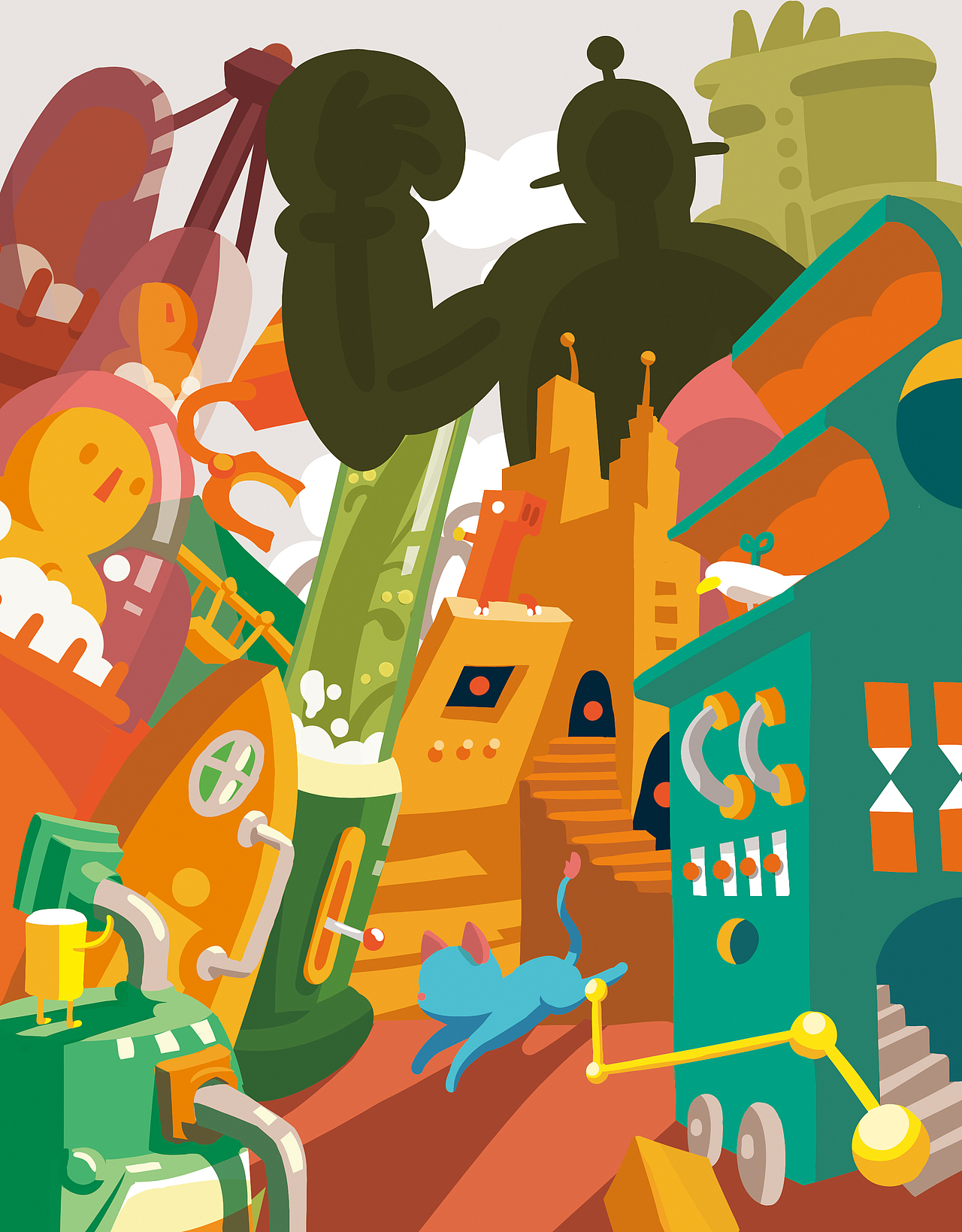 我的开始（图ZMjY2MTM5MjA4） - 儿童插画 - 站酷设计师商璞大树原创素材 - 站酷ZCOOL