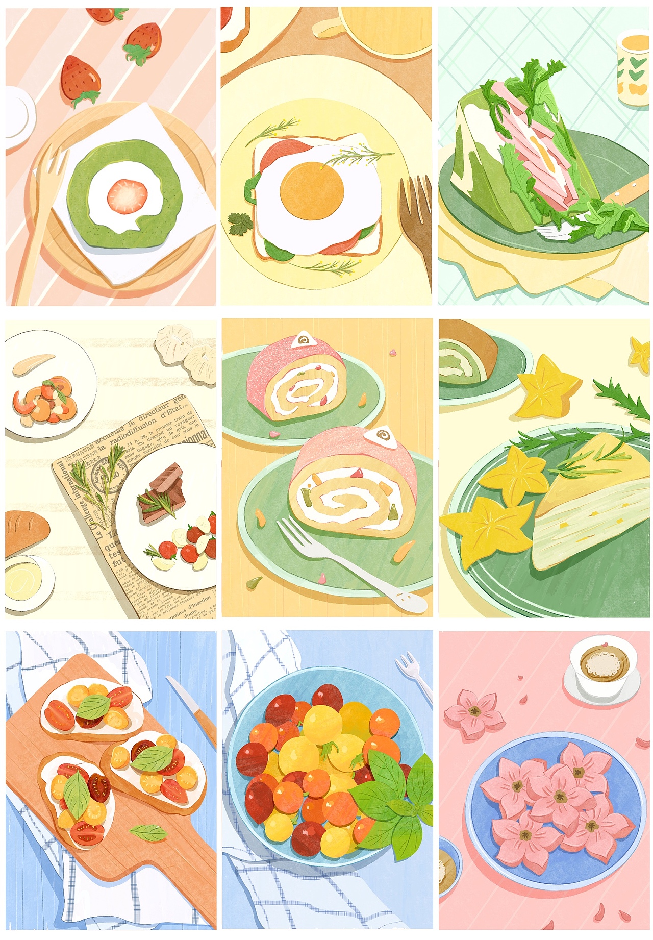 水彩插画/看起来很好吃（图ZMjgxNjkxMDUy） - 创作习作 - 站酷设计师画画的七小七原创素材 - 站酷ZCOOL