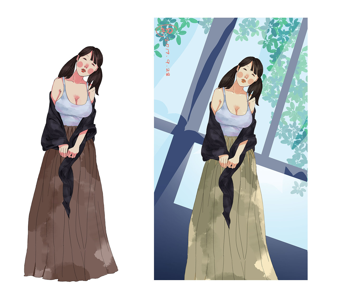 插画（图ZOTQxNDIyODA=） - 商业插画 - 站酷设计师chu麋鹿原创素材 - 站酷ZCOOL