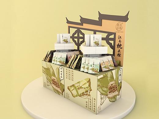 永辉BRAVO 网红江南枕头棕堆头设计