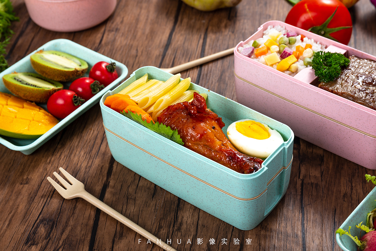 迷你餐盒（圖ZMTE3OTY1MDY0） - 產(chǎn)品攝影 - 站酷設計師FANHUA影像實驗室原創(chuàng)素材 - 站酷ZCOOL
