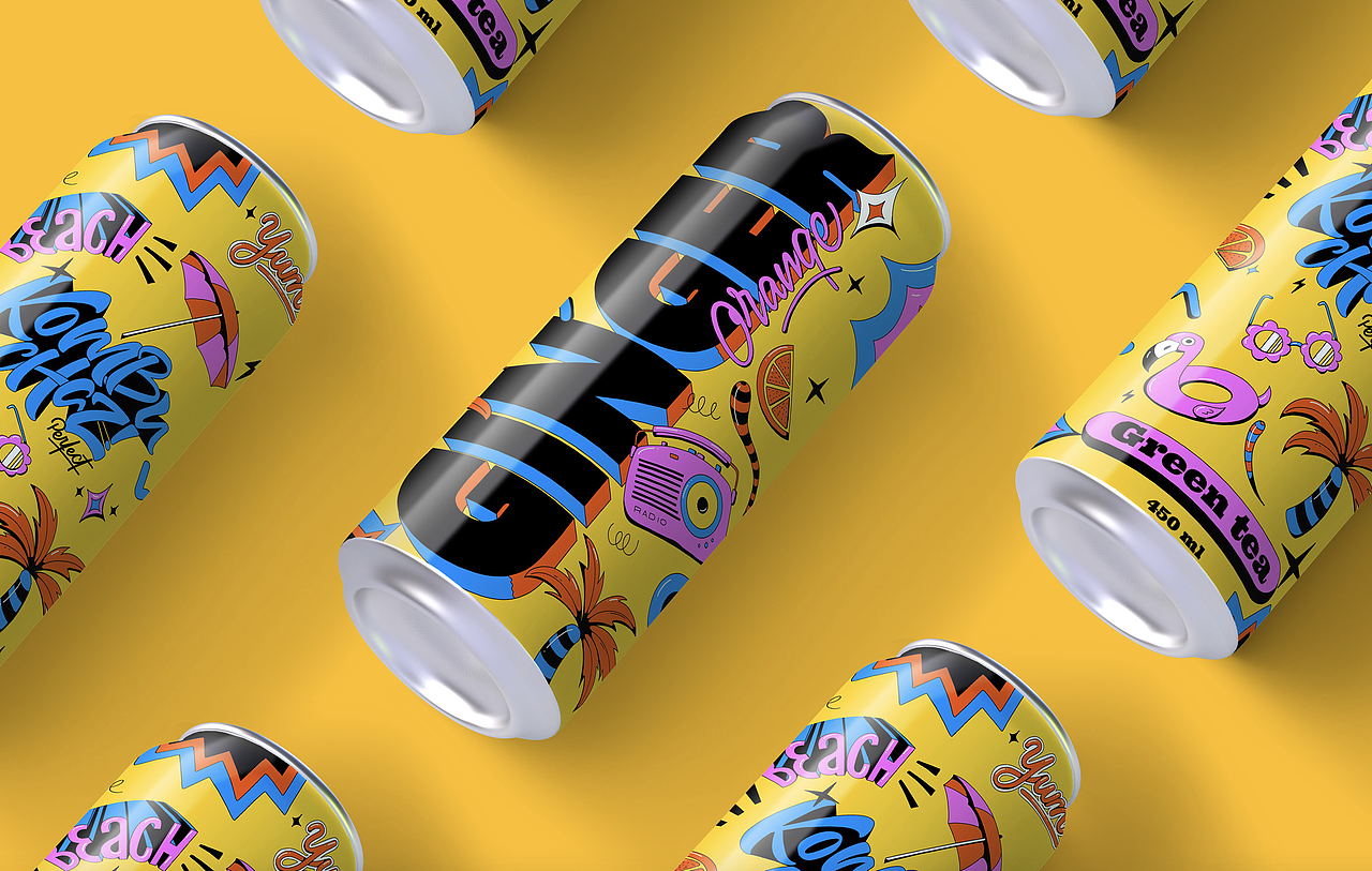 Label+posters+stickers design