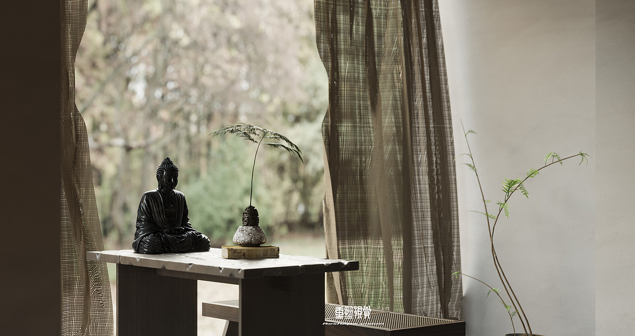 案例侘寂风设计的天花板 绝绝子