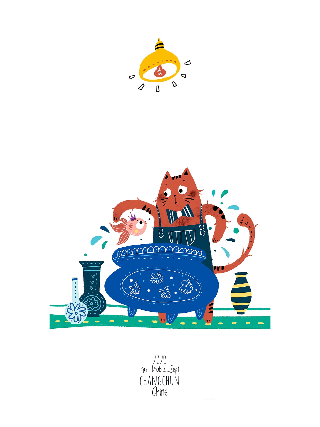 2020儿童插图板绘案例汇总