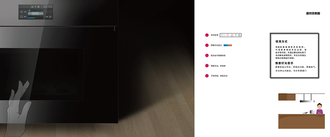 嵌入式蒸箱概念设计（图ZODY0MzYyMzY=） - 生活用品 - 站酷设计师小脸通红原创素材 - 站酷ZCOOL