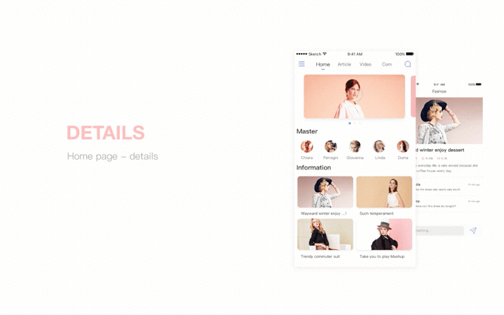 Fashion Alliance - 概念版（图ZOTkyNzMwMDQ=） - APP界面 - 站酷设计师弥音设研原创素材 - 站酷ZCOOL