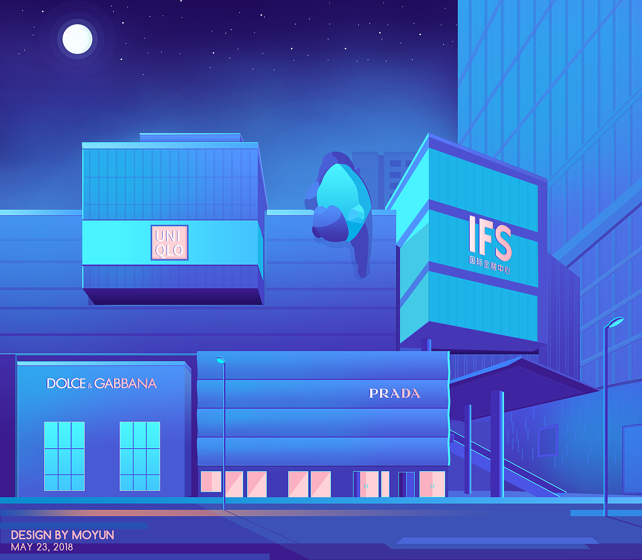 成都印象-IFS插画一（图ZMTIwMzE0OTE2） - 概念设定 - 站酷设计师墨yun原创素材 - 站酷ZCOOL