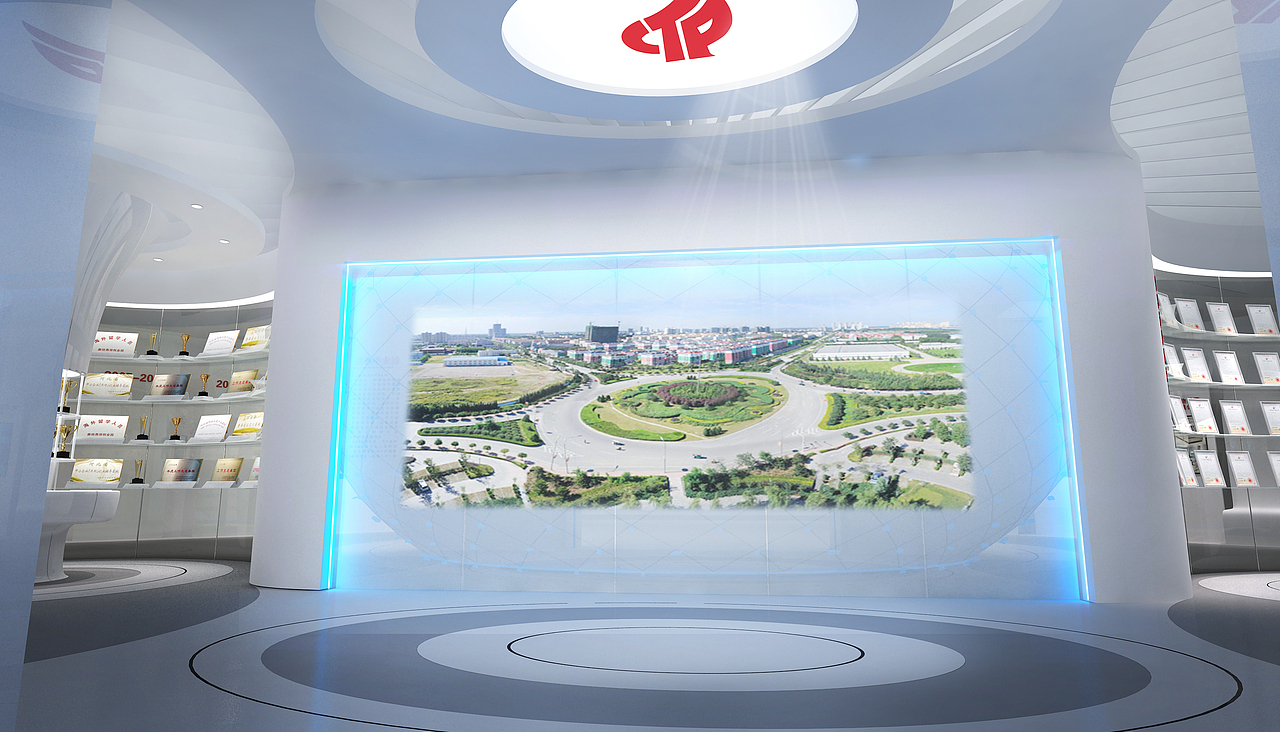 三河燕郊新技术创业服务中心 展示厅设计方案（图ZOTEzOTE0NzI=） - 展陈设计 - 站酷设计师珊妞原创素材 - 站酷ZCOOL