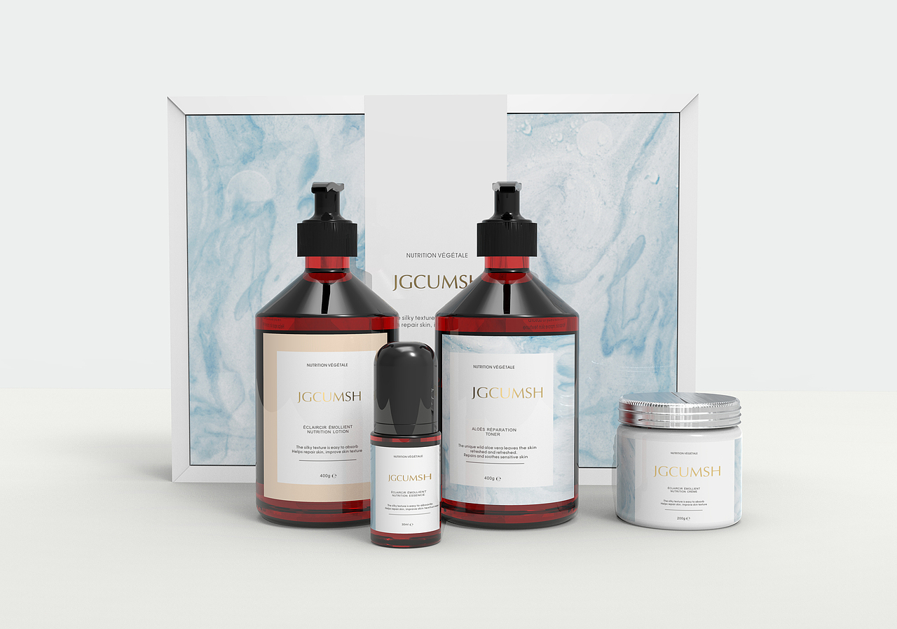JGCUMSH-身体护肤品套盒（图ZMjI3MzM2MTg4） - 包装 - 站酷设计师掰特否原创素材 - 站酷ZCOOL
