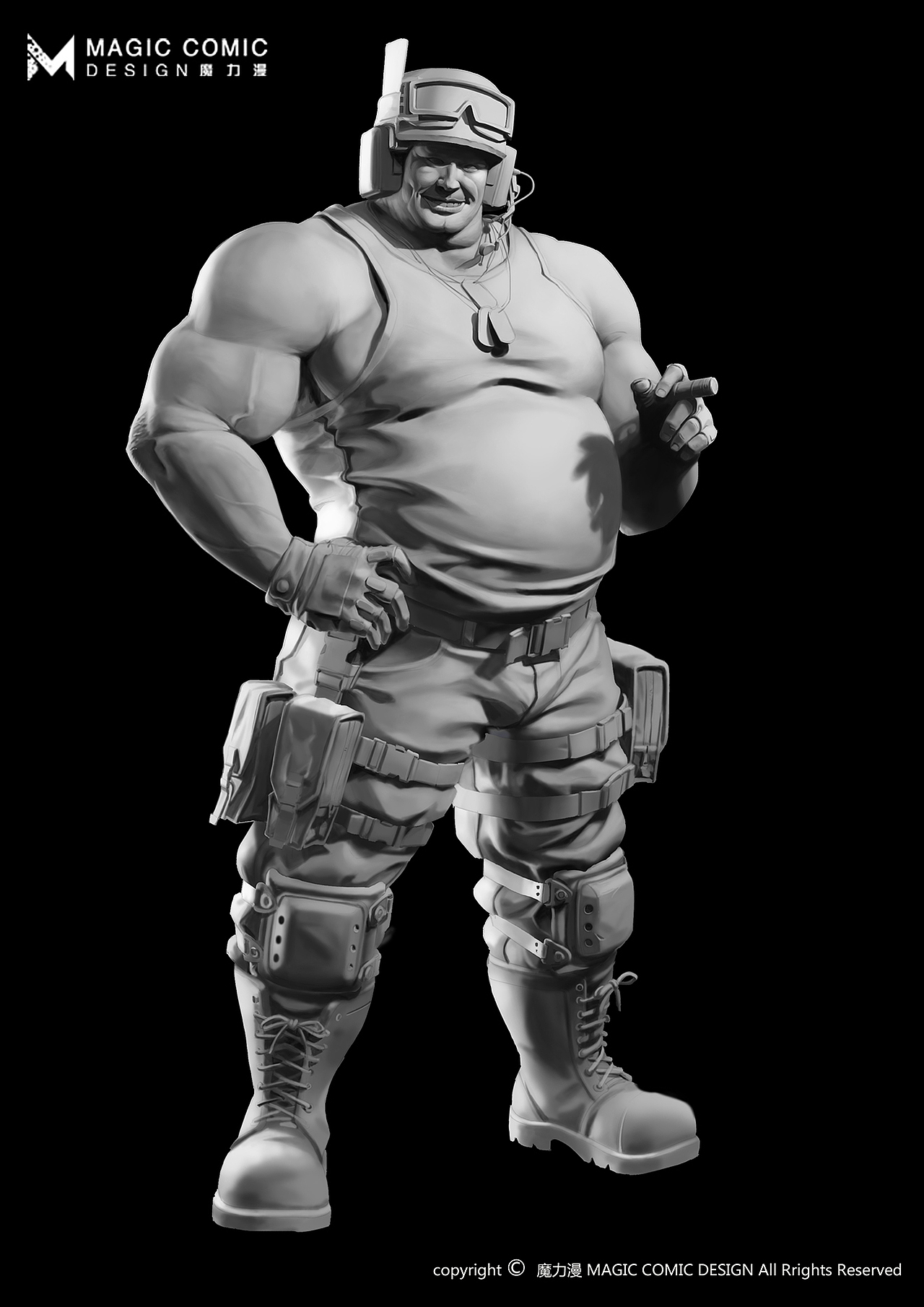 『 魔力漫 』基础课程:黑白光影学员作品【持续更新】