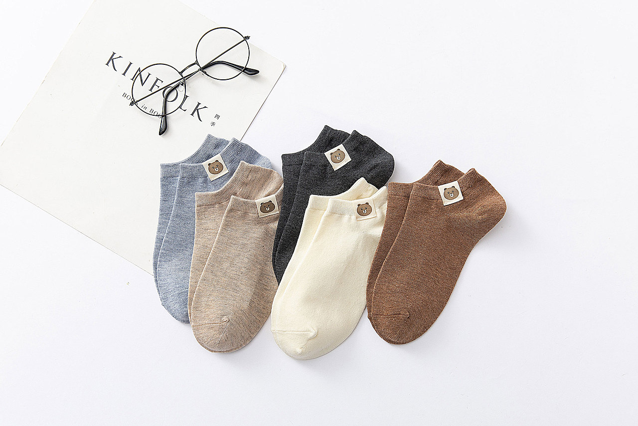 2019春夏女袜袜子船袜布标日系小清新INS（图ZMTg4NDM4NTQ0） - 产品摄影 - 站酷设计师承影摄计原创素材 - 站酷ZCOOL