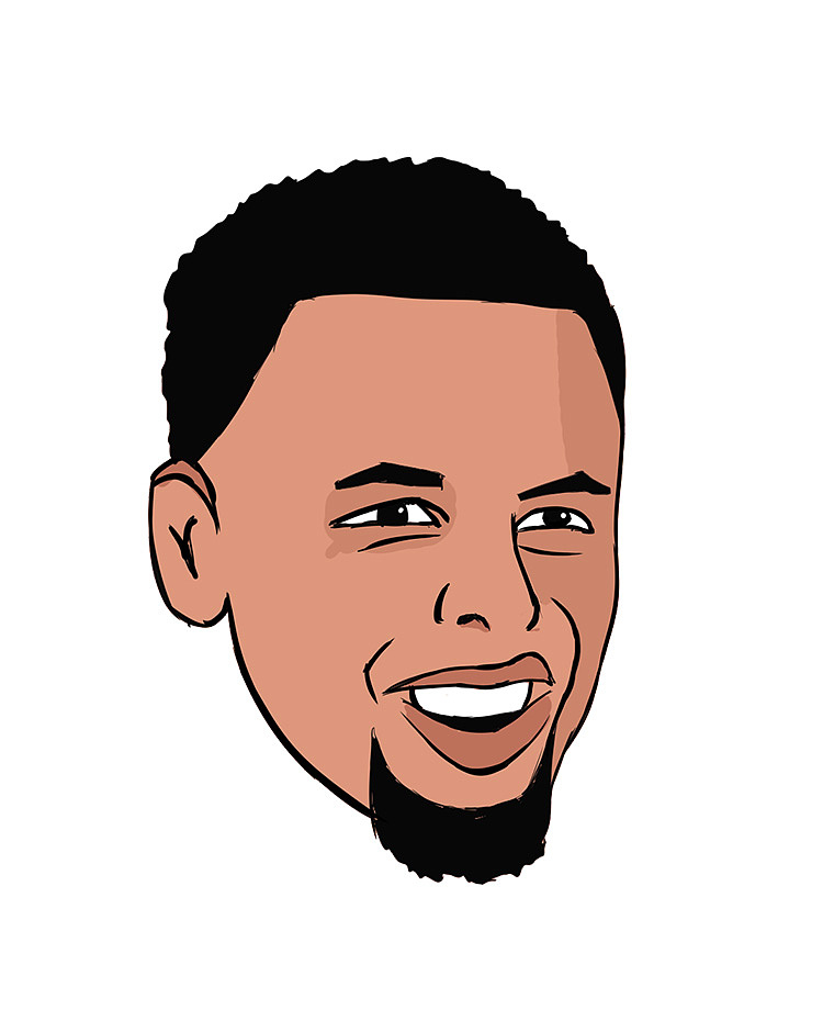 原创NBA插画头像表情