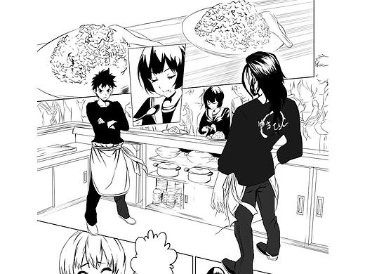 漫畫勾線練習(xí)（個(gè)人主頁-ZNDEyOTM1MjA=） - 中/長篇漫畫 - 站酷設(shè)計(jì)師啰嗦的狐白原創(chuàng)素材 - 站酷ZCOOL