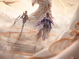 国风首屏设计（从海报参考中的视觉创作）