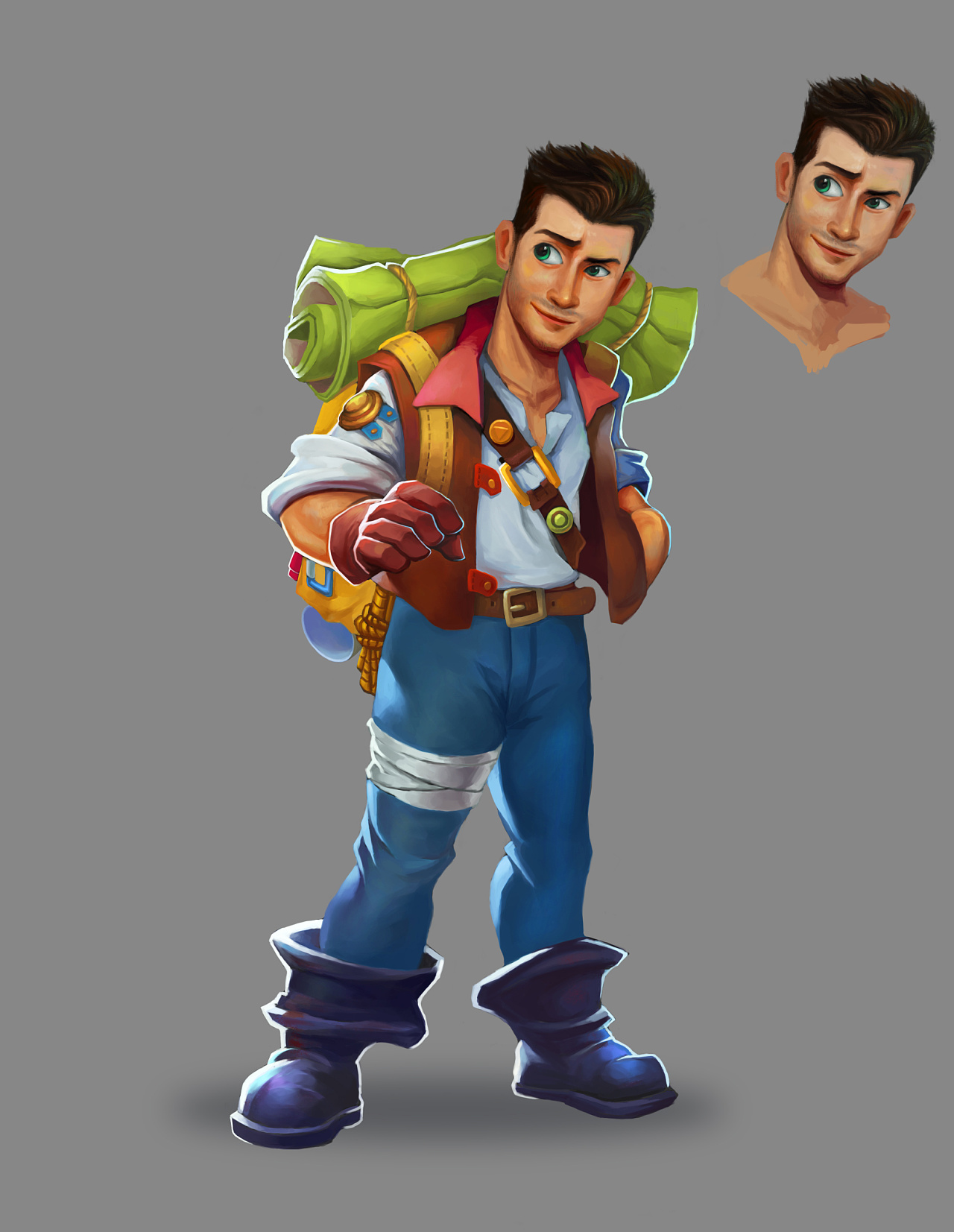 卡通美漫项目角色设定